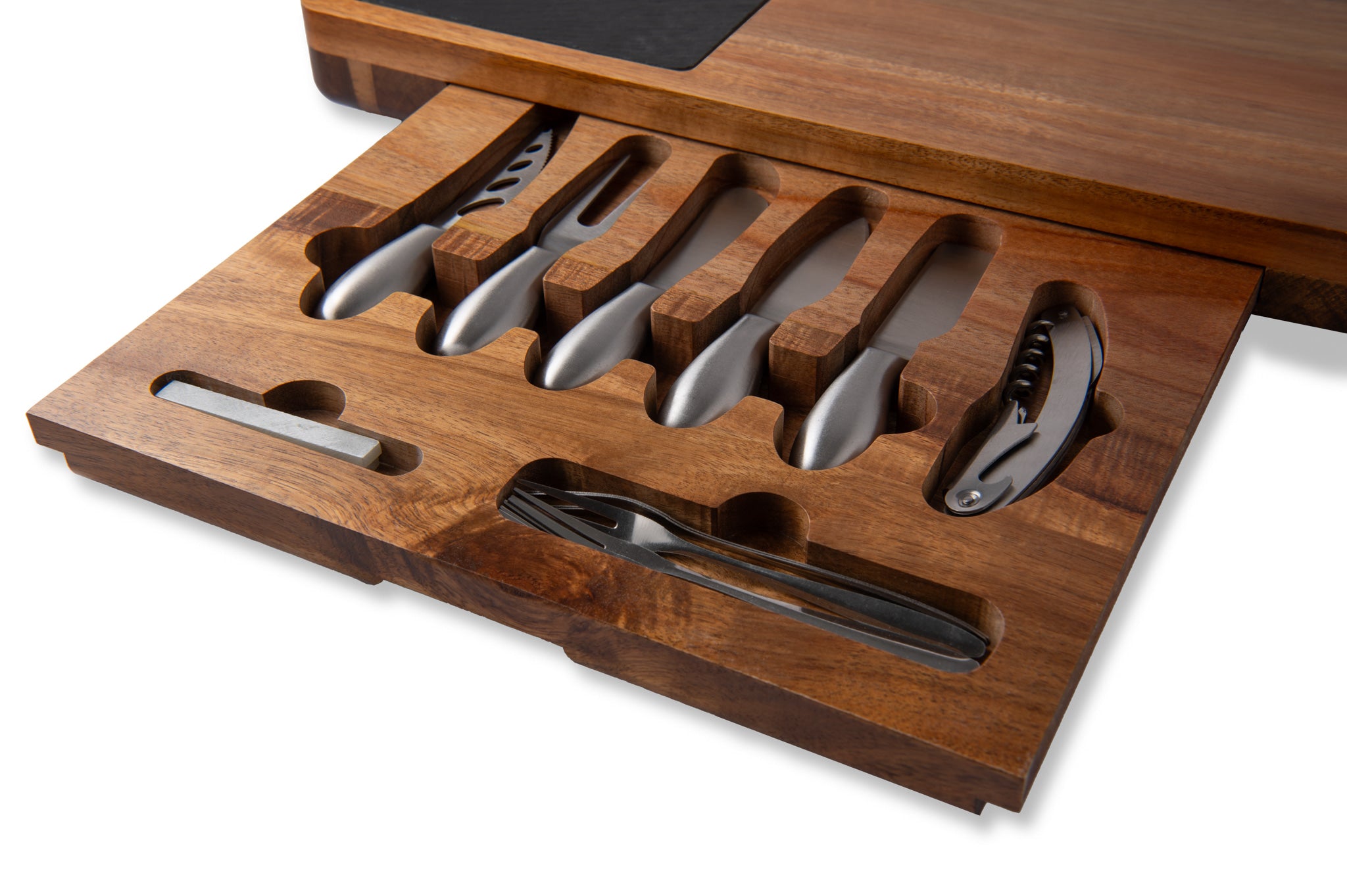 PREMIUM ACACIA WOOD CHARCUTERIE SET