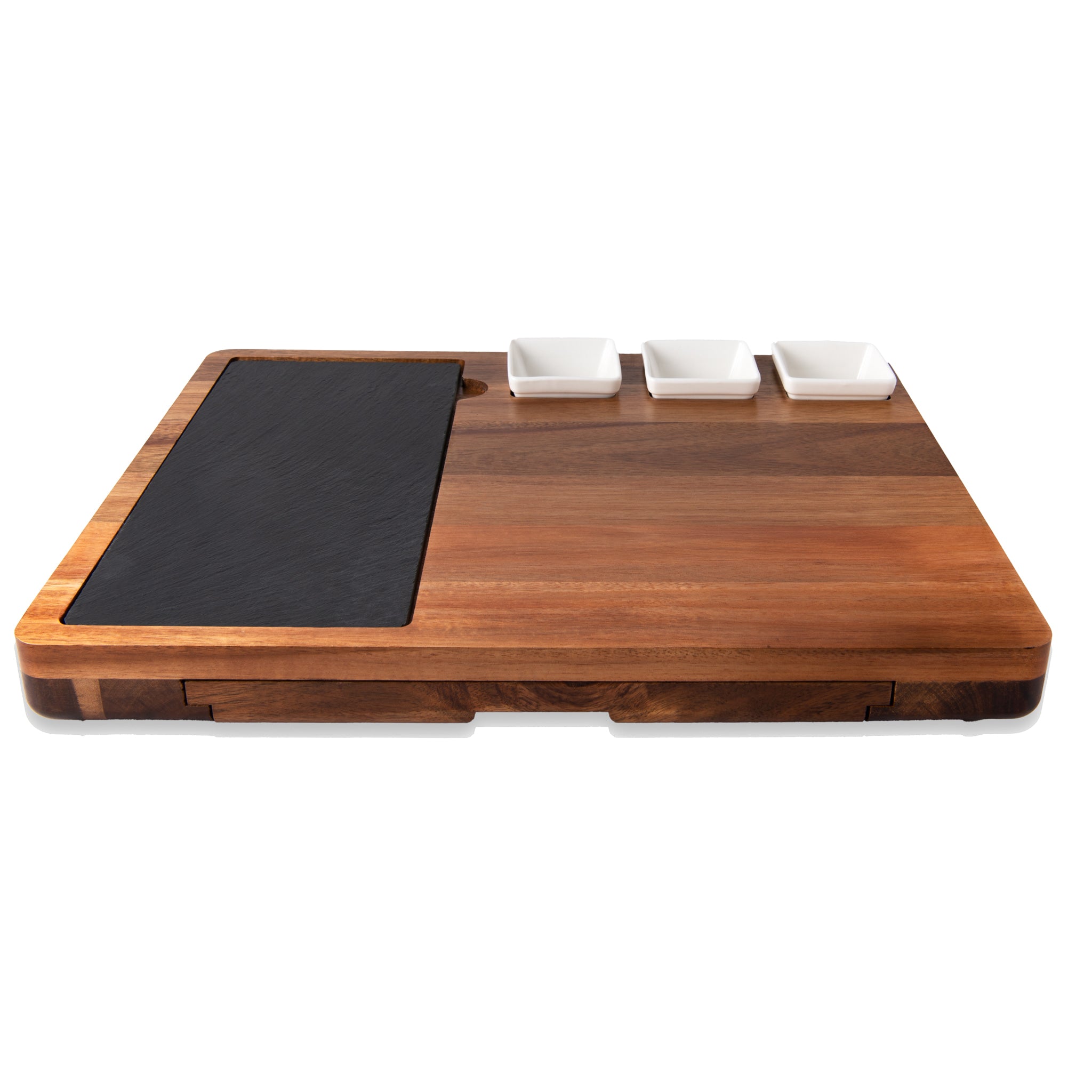 PREMIUM ACACIA WOOD CHARCUTERIE SET